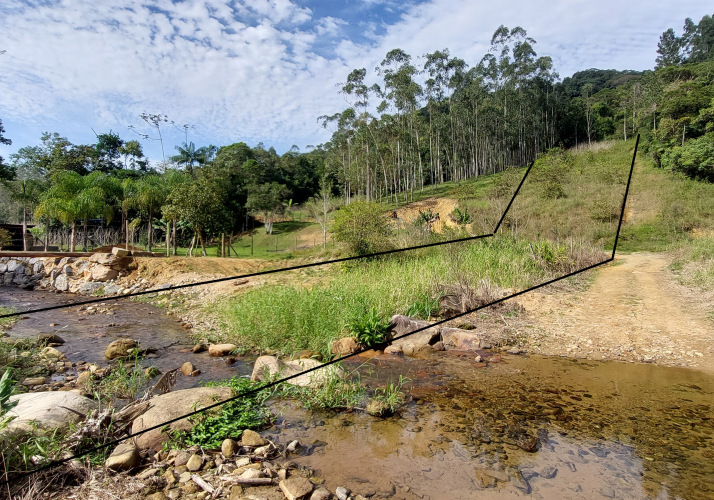 Terreno para Sitio - Guabiruba - 13.000 m² - 200 Mil