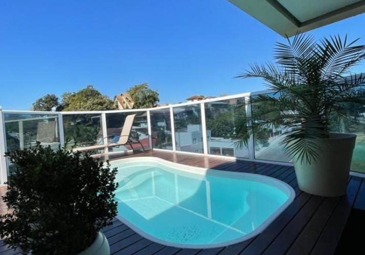 Apartamento Cobertura Mobiliado - Venda - Brusque - 3 Quartos - 3 Garagens Soltas