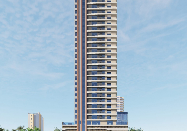 Apartamento na planta com 1 e 2 dormitórios