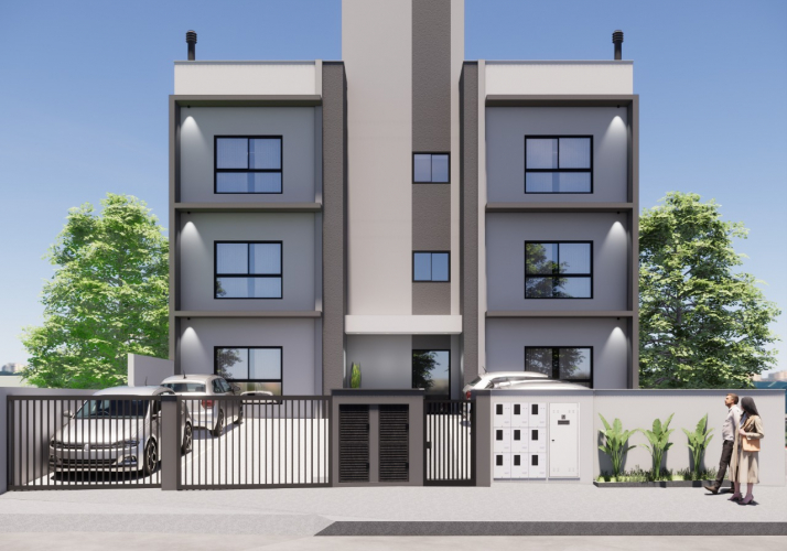 Apartamento na Planta a Venda em Brusque - 2 Quartos - 298 Mil