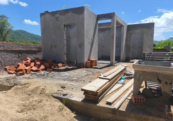 casa em construção