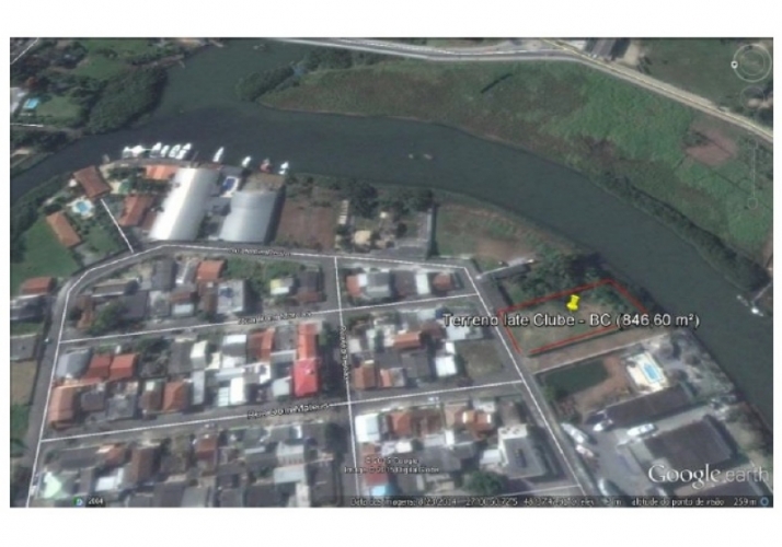 Terreno  846m²  Jardim Iate Club  -  Balneário Camboriú - SC